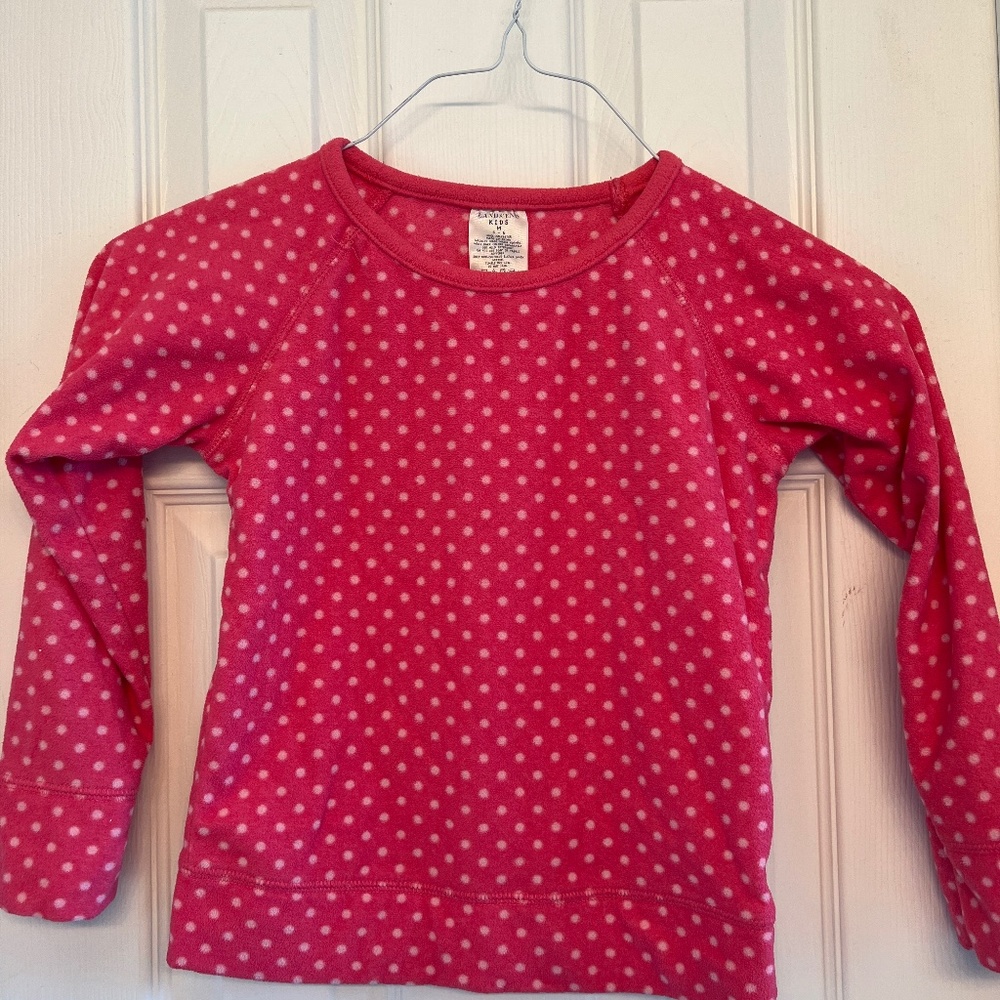 2-piece footed Lands End pajamas